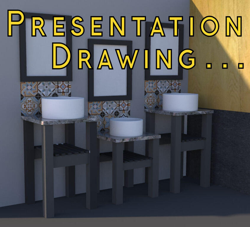 Bespoke furniture render