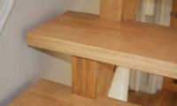 OAK-CLAD STEEL CORE STAIRCASE