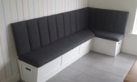 BANQUETTE SEATING WITH STORAGE